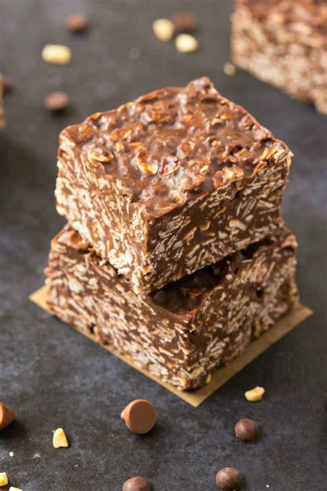 No Bake Chocolate Oat Bars Healthy Recipes Quick Dinner Ideas