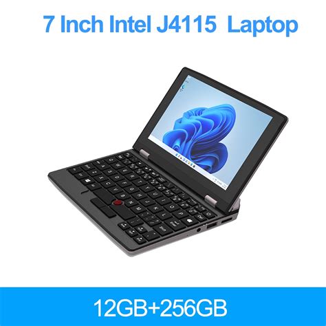 7 Inch Pocket Laptop 12g Ram 1tb Ssd Intel J4115 Small Notebook Touch