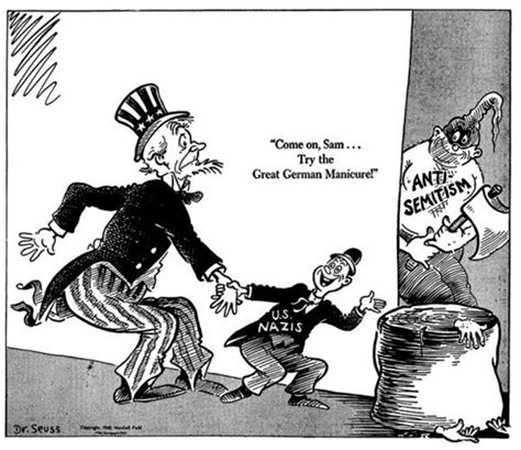 During WWII Dr Seuss Tried To Slay Anti Semitism But Also Promoted Racism The Times Of Israel