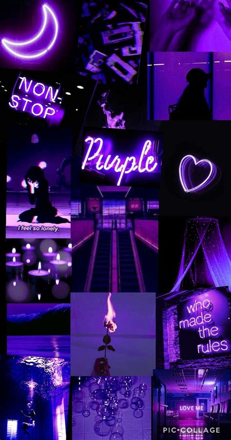 Iphone Neon Purple Aesthetic Wallpaper Baddie