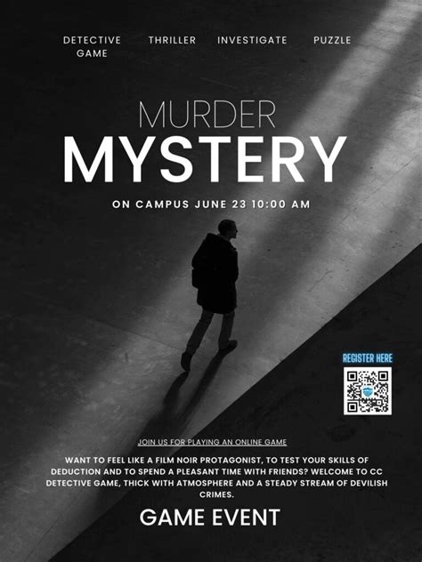 Summer 2023 Murder Mystery