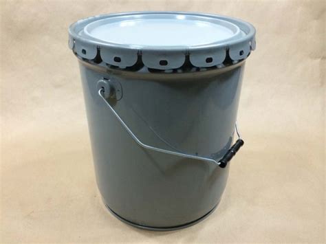 5 Gallon Straight Sided Steel Pail Yankee Containers Drums Pails