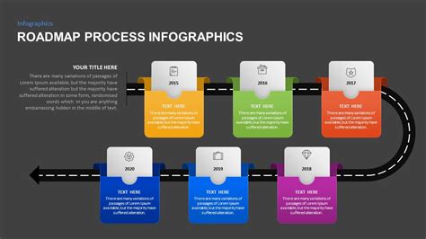 Step Process Diagram Roadmap Infographic Power Point Template Images