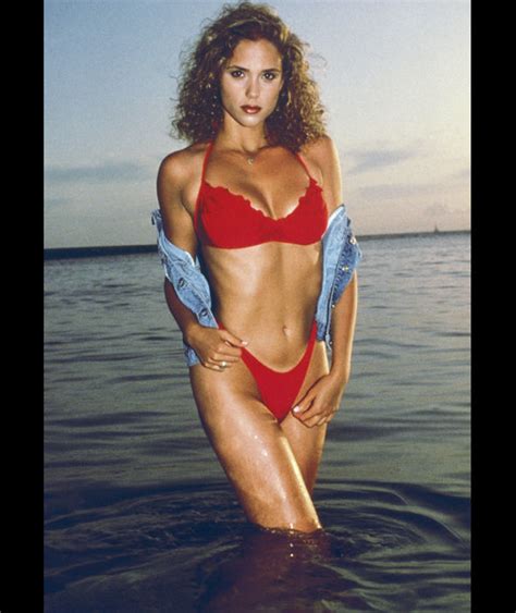 Elizabeth Berkley On Saved By The Bell Bikini