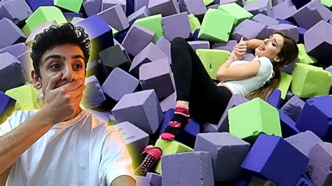 Molly Actually Got Injured By Doing This Trampoline Park Dares Faze Rug