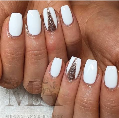 50 Gorgeous White Nail Designs That Are Anything But Boring The