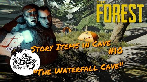 Cave 10 Story Items The Forest The Waterfall Cave Youtube