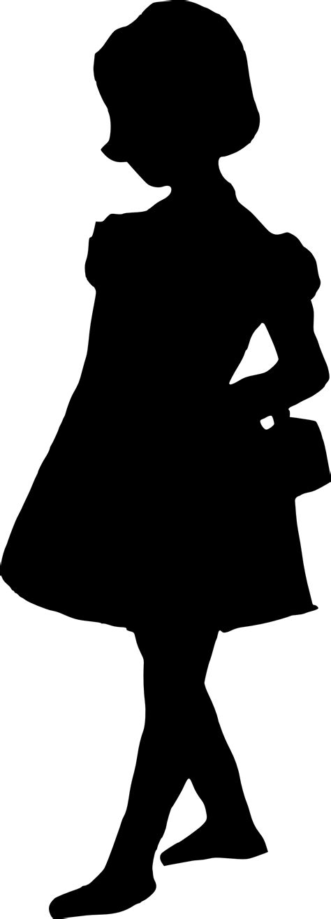 20 Girl Silhouette (PNG Transparent) | OnlyGFX.com