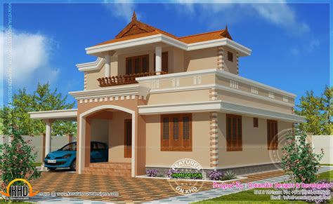 Kerala Style Double Floor House Plans And Elevations Floorplansclick