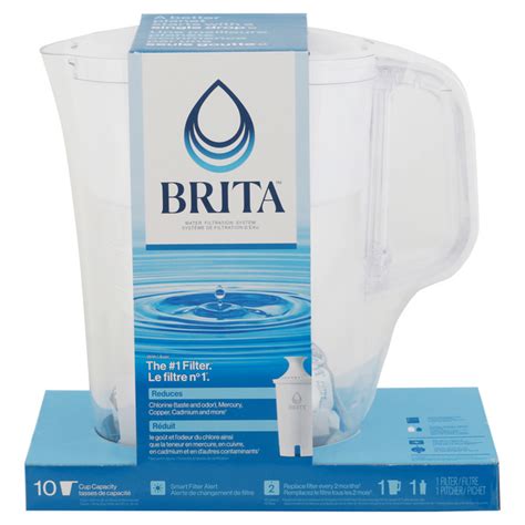 Save On Brita Water Filter Tahoe Pitcher White 10 Cup Order Online