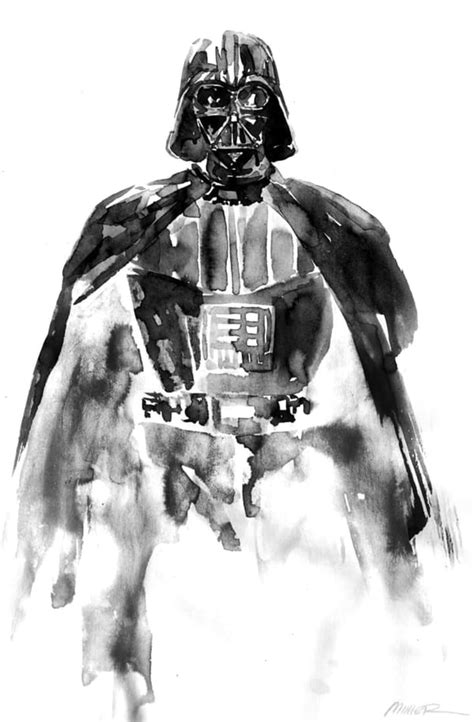 These Star Wars Watercolor Illustrations Are Artistic Elegant And