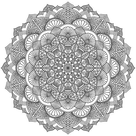 Download 100 Difficult Mandala Coloring Pages Png Pdf File
