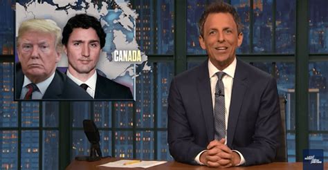 Late Night Shows Roast Trump Following Recent Attack On Trudeau News