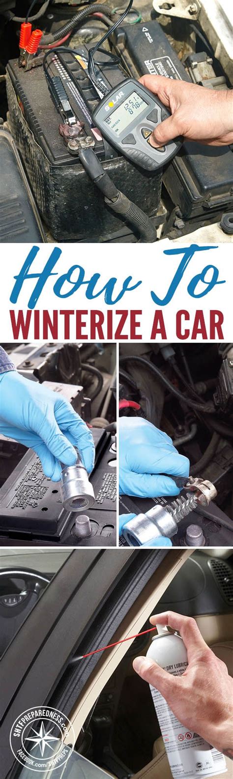 How To Winterize A Car Winter Camping Gear Winter Car Engine Repair