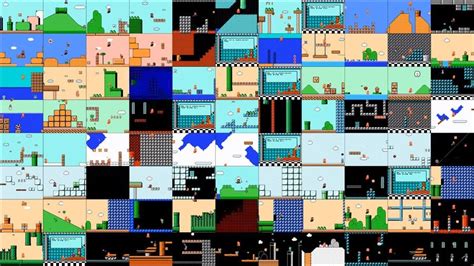 Random Heres Every Level In Super Mario 3 Played Simultaneously
