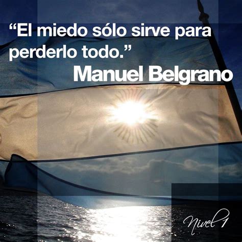 Ahí tenemos la bandera (apuntando a la bandera argentina en la sala de conferencias), creada por manuel belgrano. Poacer: Manuel Belgrano (creador de la bandera Argentina ...