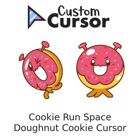 Cookie Run Space Doughnut Cookie Curseur – Custom Cursor