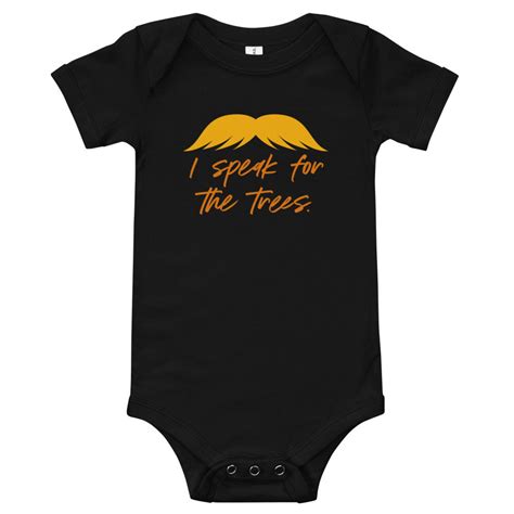 Dr Seuss I Speak For The Trees Lorax Onesie® The Lorax Etsy
