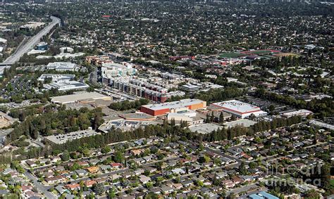 Cupertino California Aerial Photo Photograph By David Oppenheimer Pixels