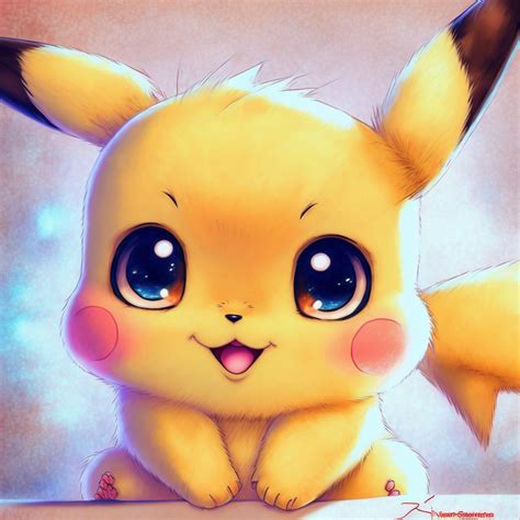 Cute Baby Pikachu Manga