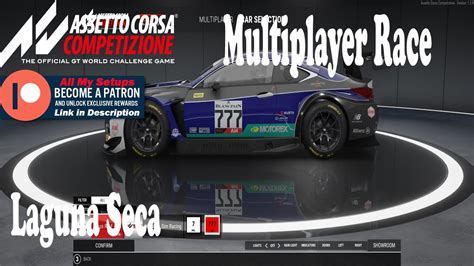 Assetto Corsa Competizione Acc Online Multiplayer Laguna Seca