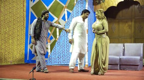 Afreen Khan Sajjad Shoki Fahad Awan Full Comedy Clip New Stage Dramas