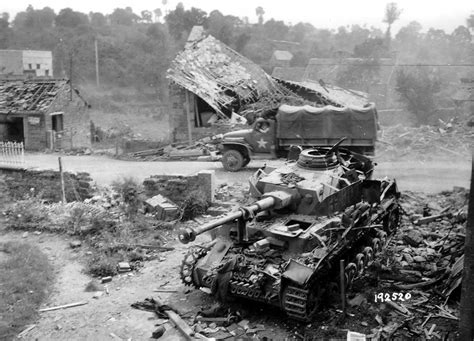 Destroyed Panzer Iv In Normandy Ww2 Images