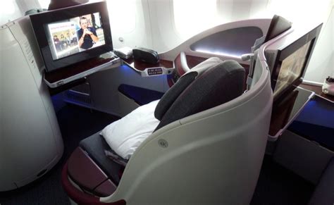 Boeing Dreamliner Qatar Airways Business Class Várias Classes