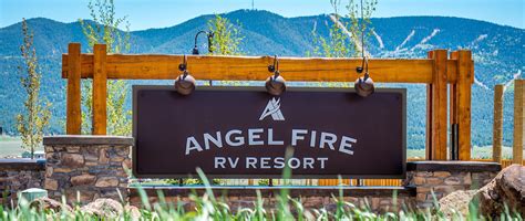Resort Map Angel Fire Rv Resort Northern New Mexico