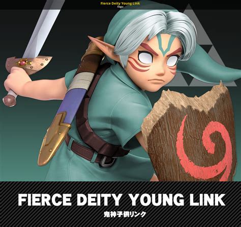 Fierce Deity Young Link Super Smash Bros Ultimate Mods