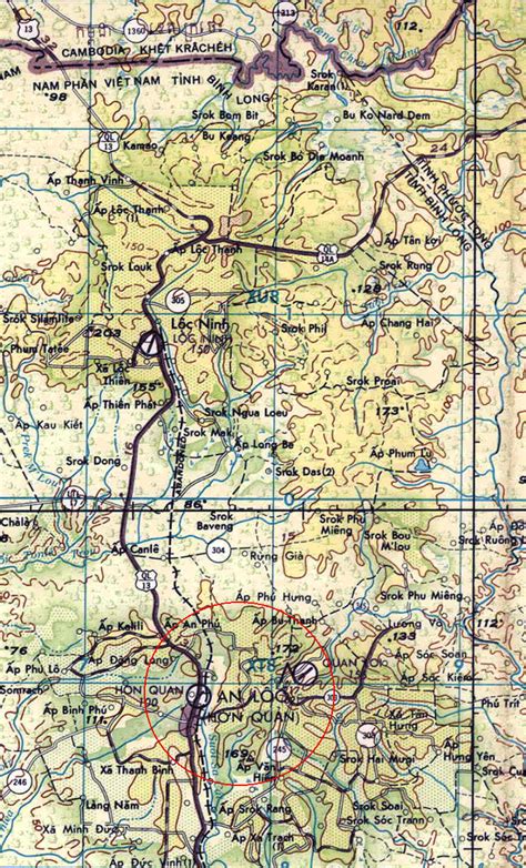 554th Engineers Bao Loc Vietnam Vietnam Map Vietnam War Vietnam