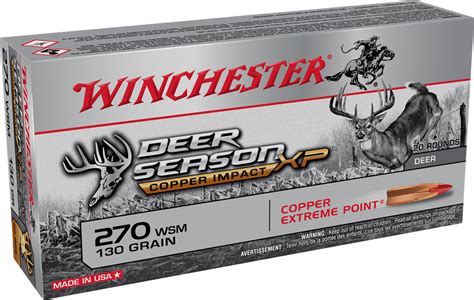 Winchester 270 Win 130gr Dsxp Copper Impact Grande Prairie Firearms