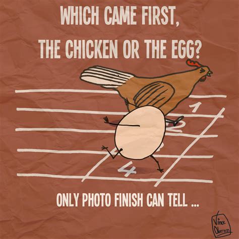 Which Came First The Chicken Or The Egg By Vinceokerman On Deviantart