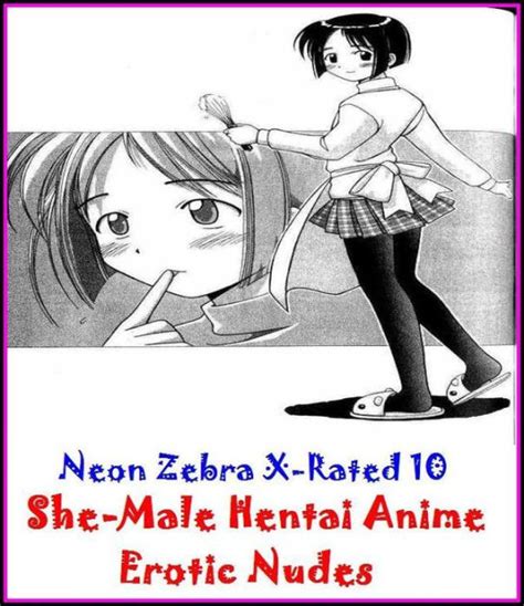 Steamy Romance Neon Zebra X Rated She Male Hentai Anime Erotic