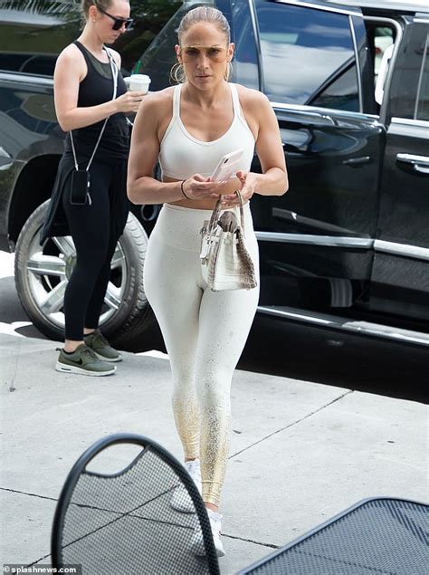 Jennifer Lopez Flaunts Her Iconic Curves While Hitting The Gym In