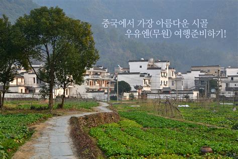 자유게시판 중국에서 가장 아름다운 시골 우유엔婺源 무원 여행준비하기