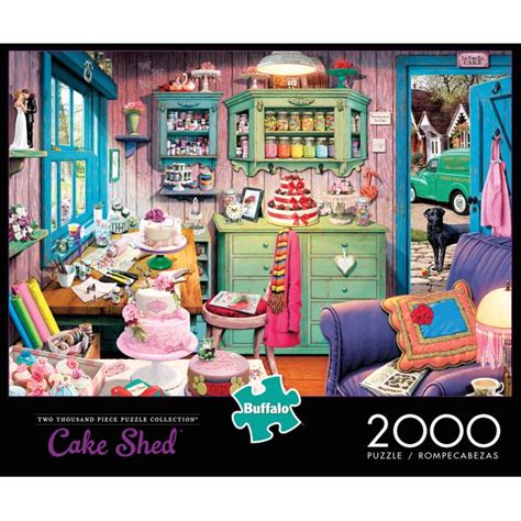 Thousands of free jigsaw puzzle games for pcs and tablets, suitable for both something came up while you were relaxing in front of one of our jig saw puzzle games? Buffalo Games Cake Shed 2000 Piece Jigsaw Puzzle - Walmart ...