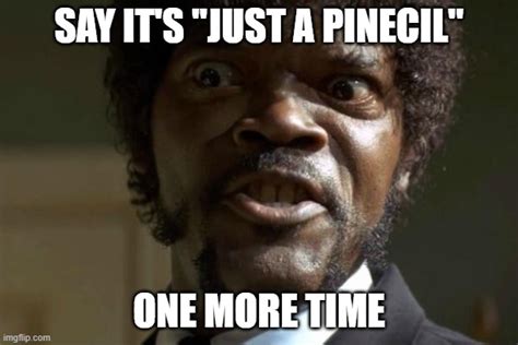 Say It S Just A Pinecil One More Time Imgflip