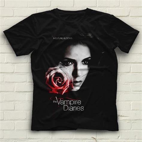 Vampire Diaries The Black Unisex T Shirt Tees Shirts Vam