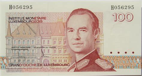 100 Francs - Luxembourg - Numista