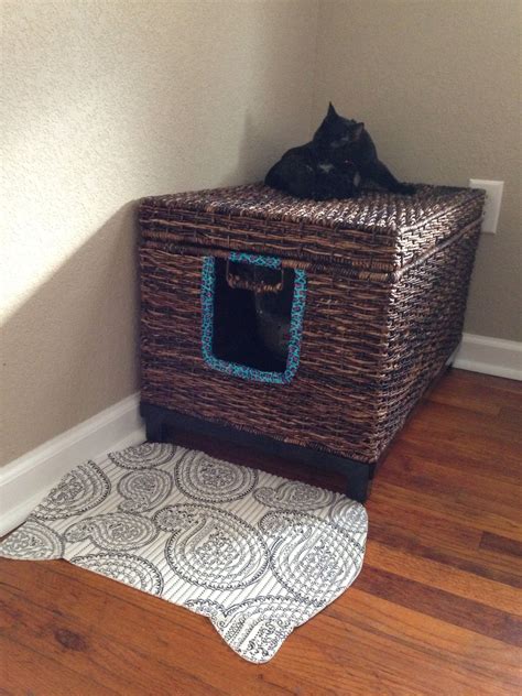 20 Homemade Cat Litter Box Decoomo