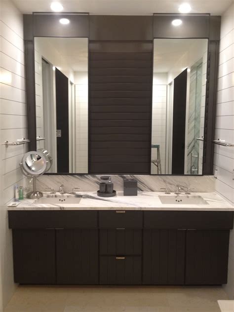 At pars glass ltd., let us make your dreams become a reality! His & Hers Master vanity | Lighted bathroom mirror, Custom ...