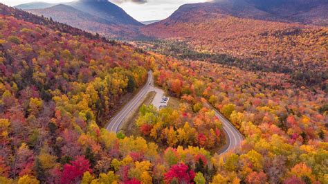 Fall Road Trip In New Hampshires White Mountains 🍁 Flume Gorge