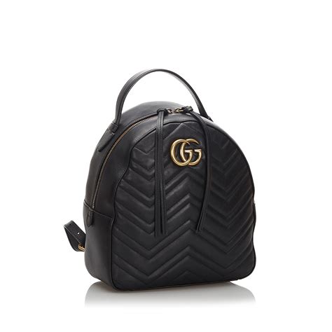 Gucci Gg Marmont Backpack Iconics Preloved Luxury