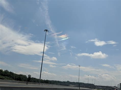 Rainbow Clouds Over Baltimore Rmildlyinteresting