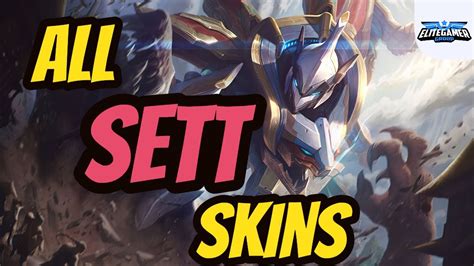 All Sett Skins Spotlight League Of Legends Skin Review Youtube