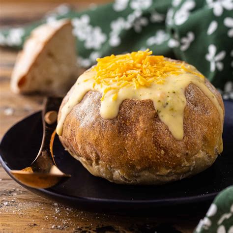 Bread Bowl Recipe Perfect For Soups Or Dips Baking A Moment