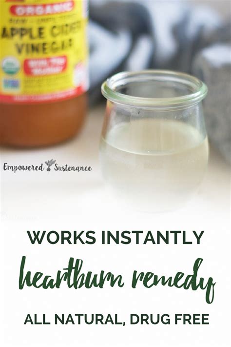 The All Natural Heartburn Remedy For Instant Relief