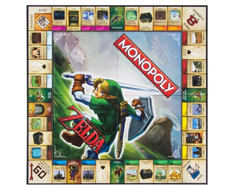 Au Legend Of Zelda Monopoly Board Game