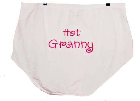 granny panties custom embroidered big ugly cotton gag t panties at 055 ebay
